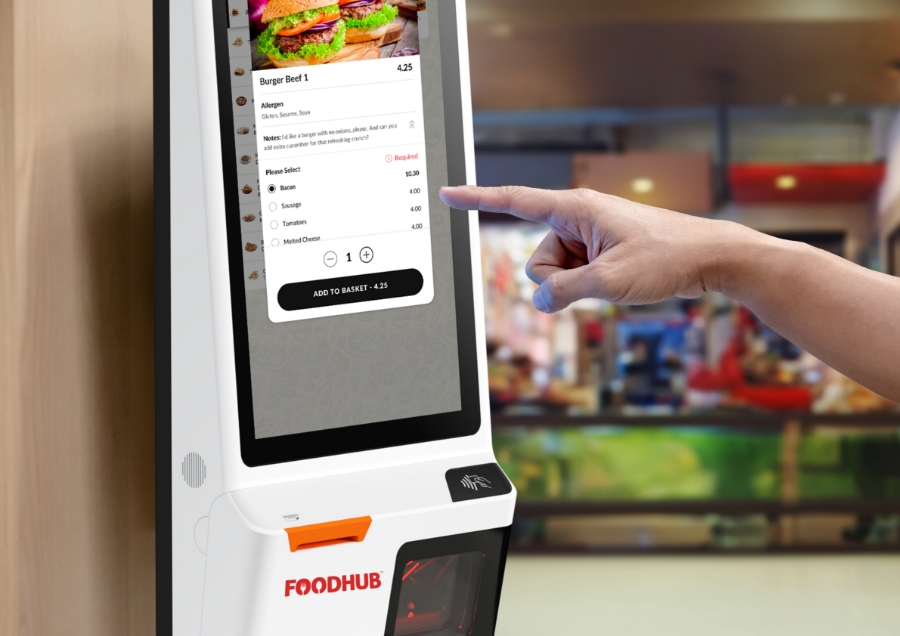 Self ordering made simple with digital kiosk